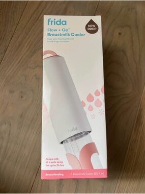 NIB Frida 20oz Portable Breast Milk Cooler - Pink